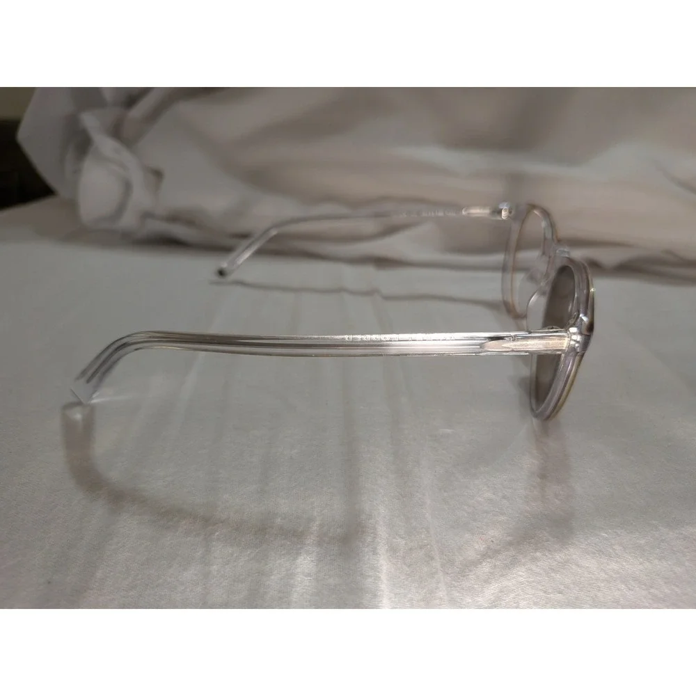 Warby Parker Haskell 566 49-22-145 Glasses Clear Tortoise Shell Round Frame only